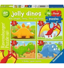 Ravensburger Jolly Dinos My First Puzzles - 2/3/4/5pc