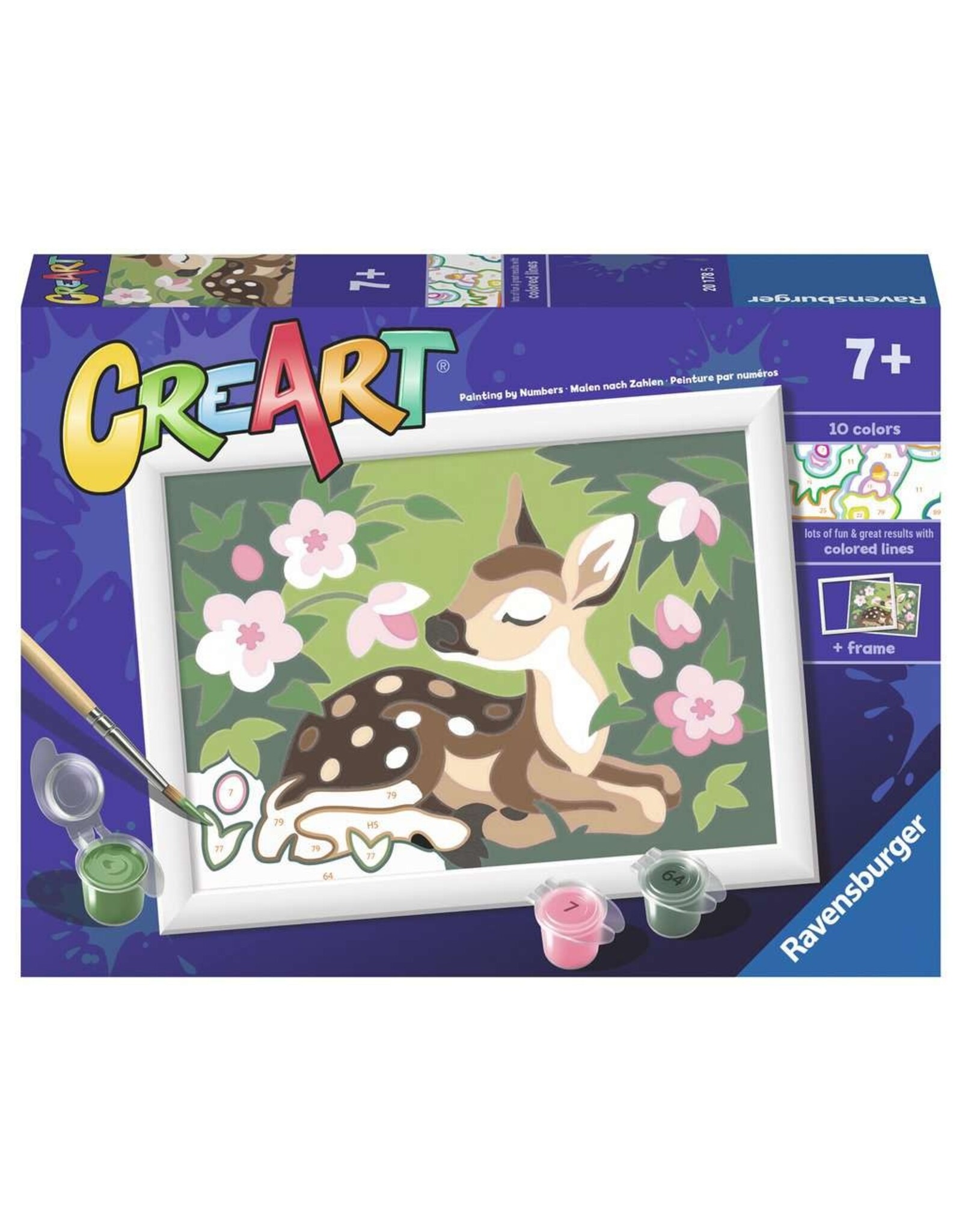 Ravensburger CreArt Paint by Number - Floral Fawn