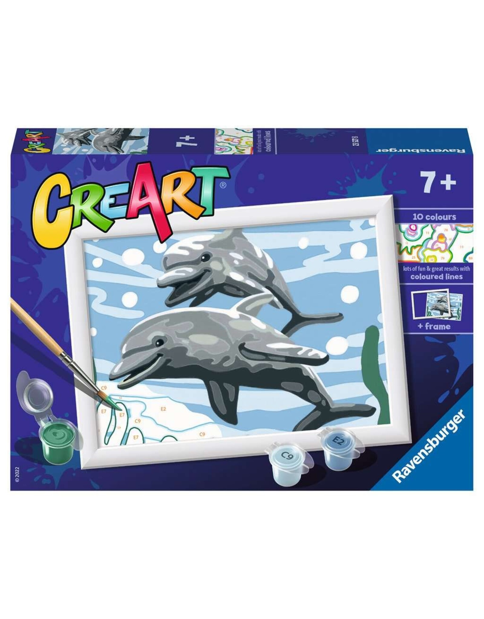 Ravensburger CreArt Paint by Number - Pod of Dolphins