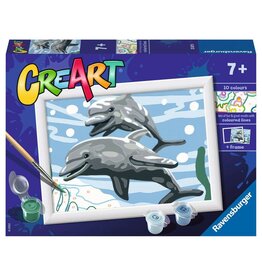 Ravensburger CreArt Paint by Number - Pod of Dolphins