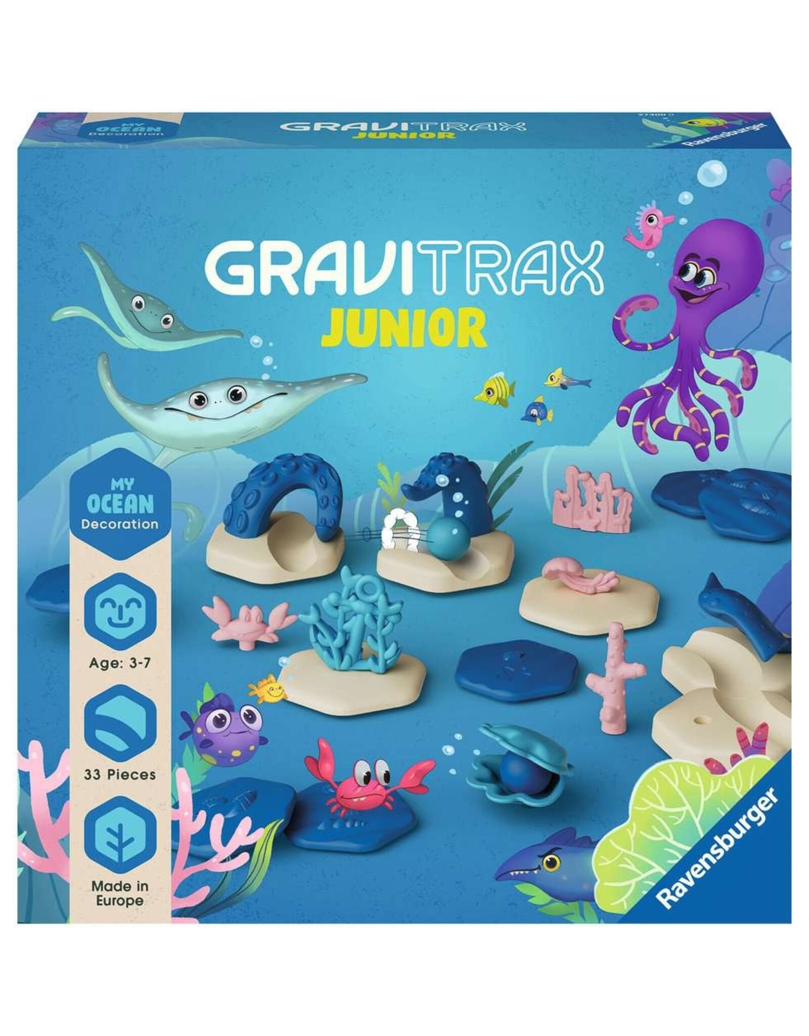 Ravensburger GraviTrax Junior: Extension Ocean (Discontinued)
