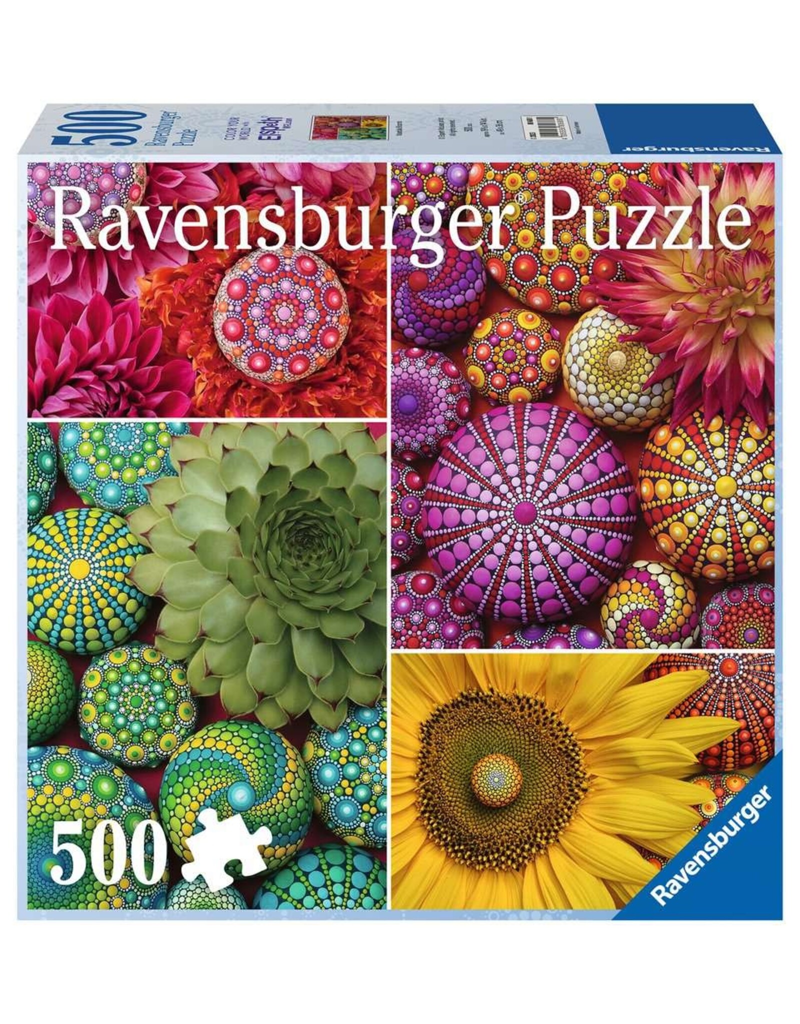 Ravensburger Mandala Blooms 500pc