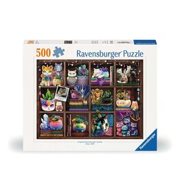 Ravensburger Cubby Cats and Succulents 500pc