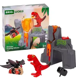 Brio BRIO Dinosaur Erupting Volcano