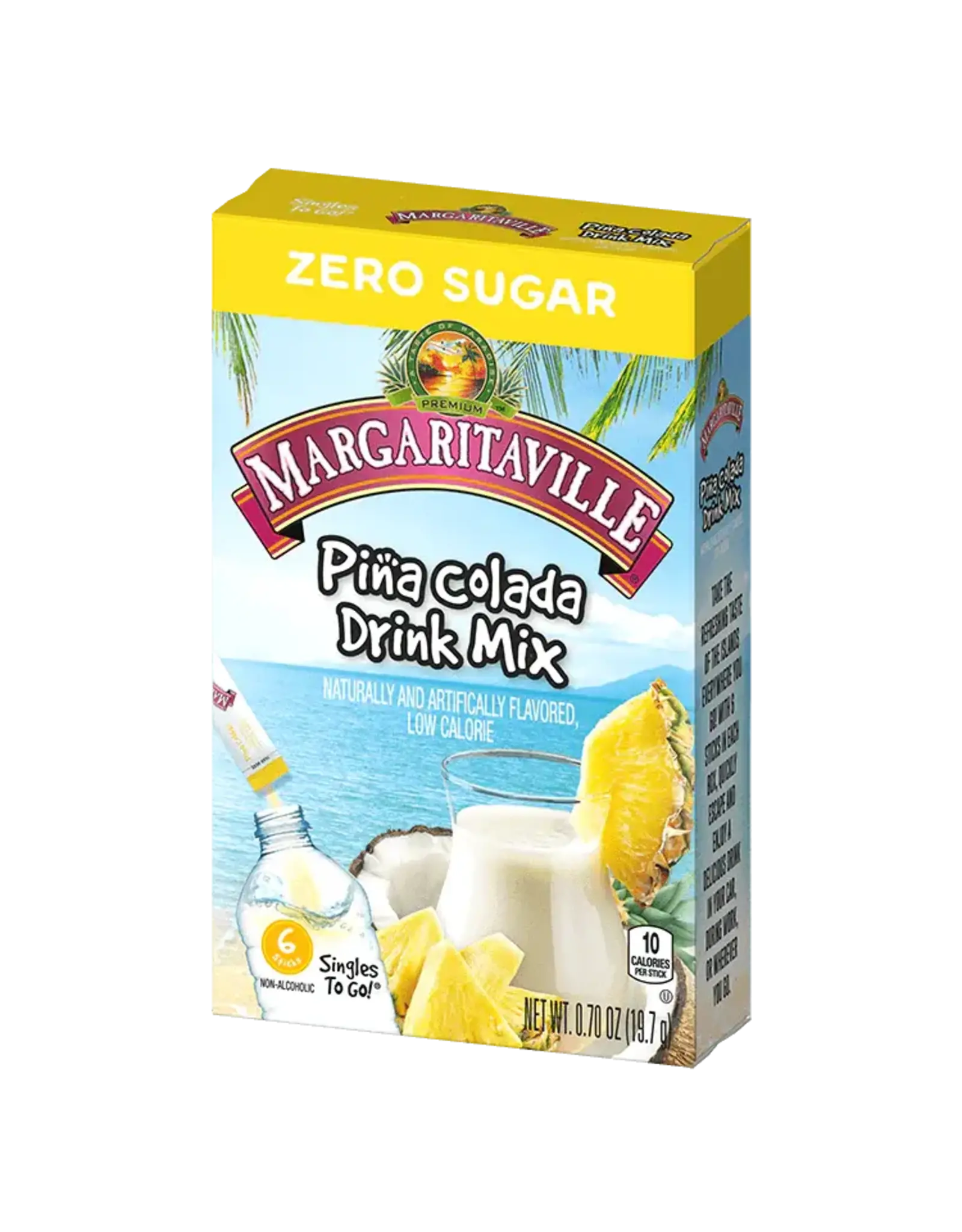 Margaritaville - Zero Sugar Pina Colada Singles To Go