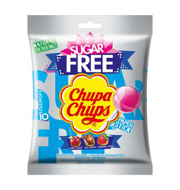 Chupa Chups Sugar Free 10pcs Bag