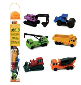 Safari Construction Vehicles Toob