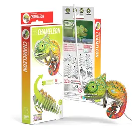 Safari EUGY Chameleon 3D Puzzle