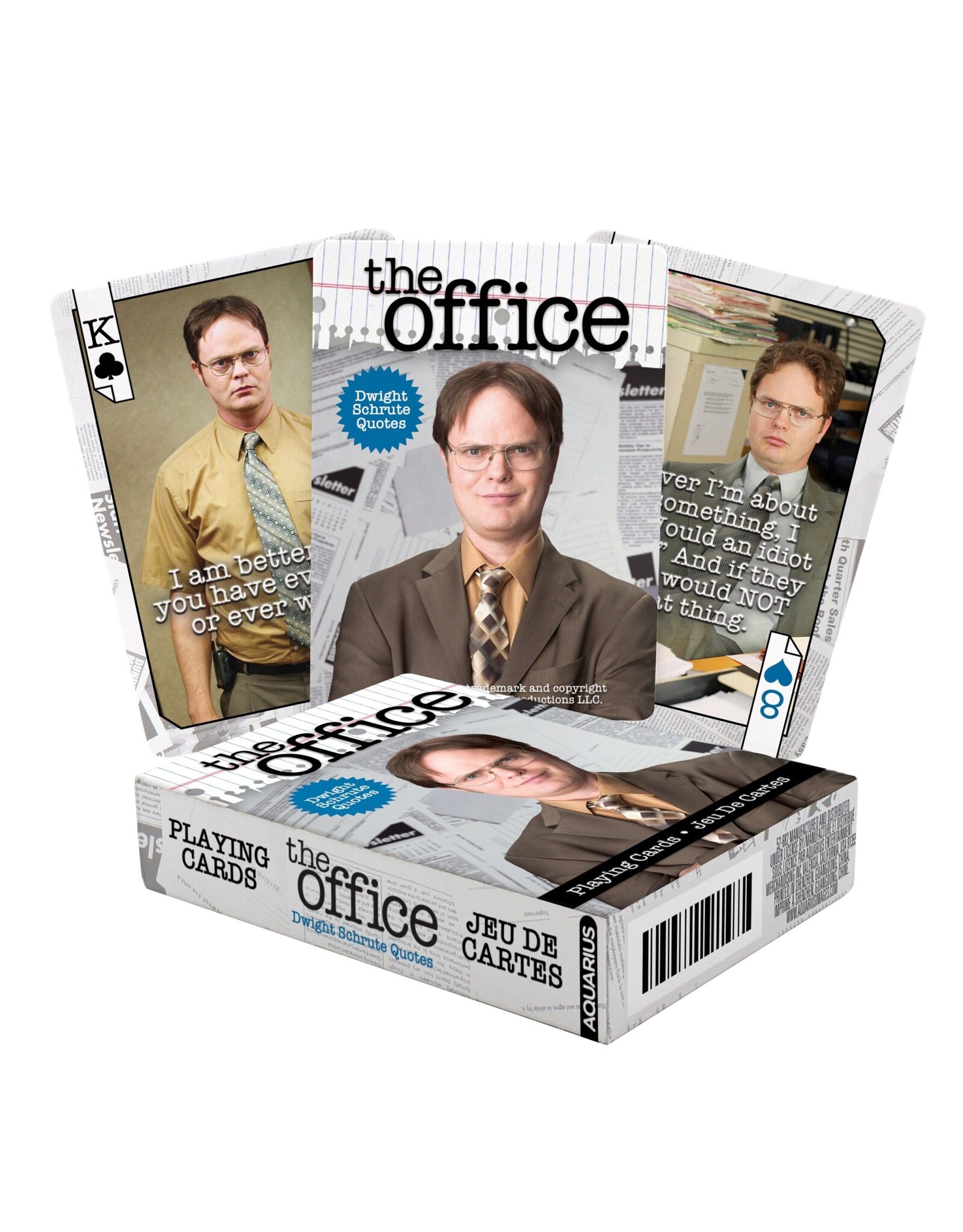 NMR The Office – Dwight Quotes Playing Cards