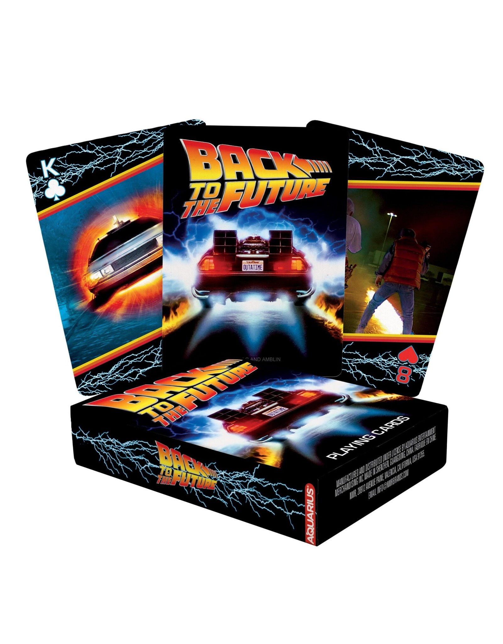 NMR Back To The Future Playing Cards