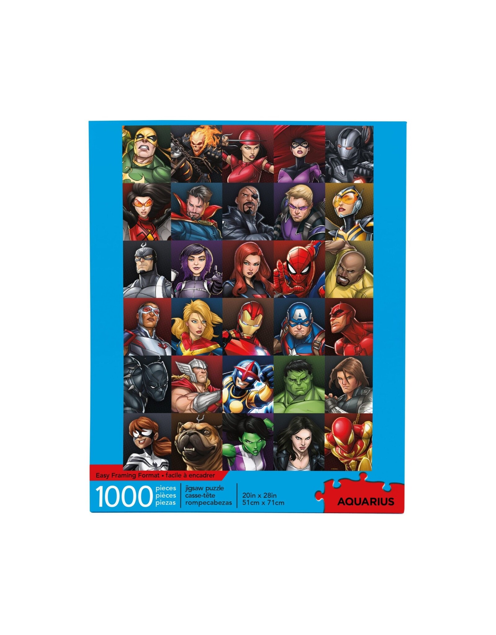 NMR Marvel Heroes Collage 1000pc