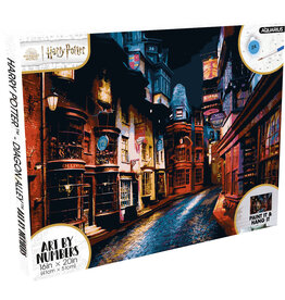 NMR Harry Potter Diagon Alley Art by Numbers