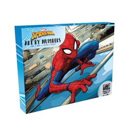 Marvel Spider-Man Web Crawler Art by Numbers