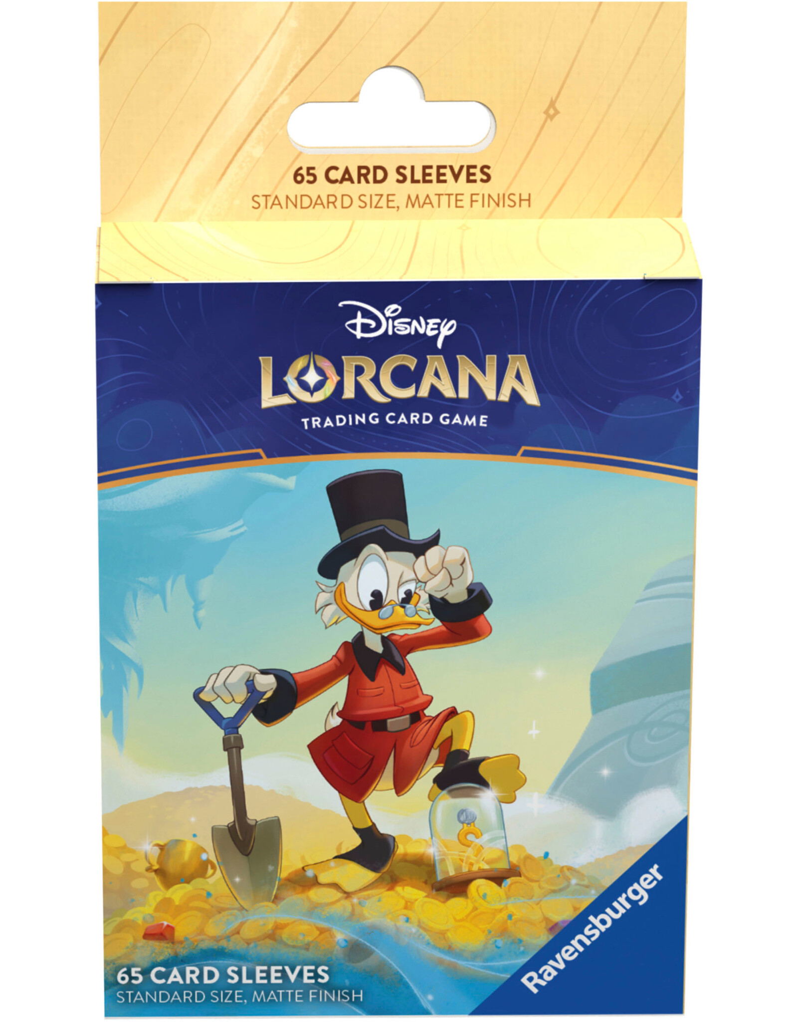 Ravensburger Disney Lorcana: Into the Inklands: Scrooge McDuck Card Sleeves (Cards Not Included)