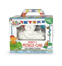 Bright Stripes Richard Scarry's Busy World Paint A Racer: Mr. Fumble Pickle Car