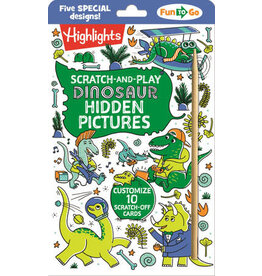 Highlights Highlights Scratch-and-Play Dinosaur Hidden Pictures