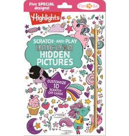 Highlights Highlights Scratch-and-Play Unicorn Hidden Pictures