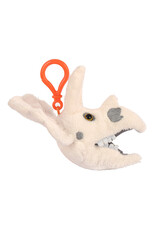 GIANTmicrobes Keychain - Triceratops Skull