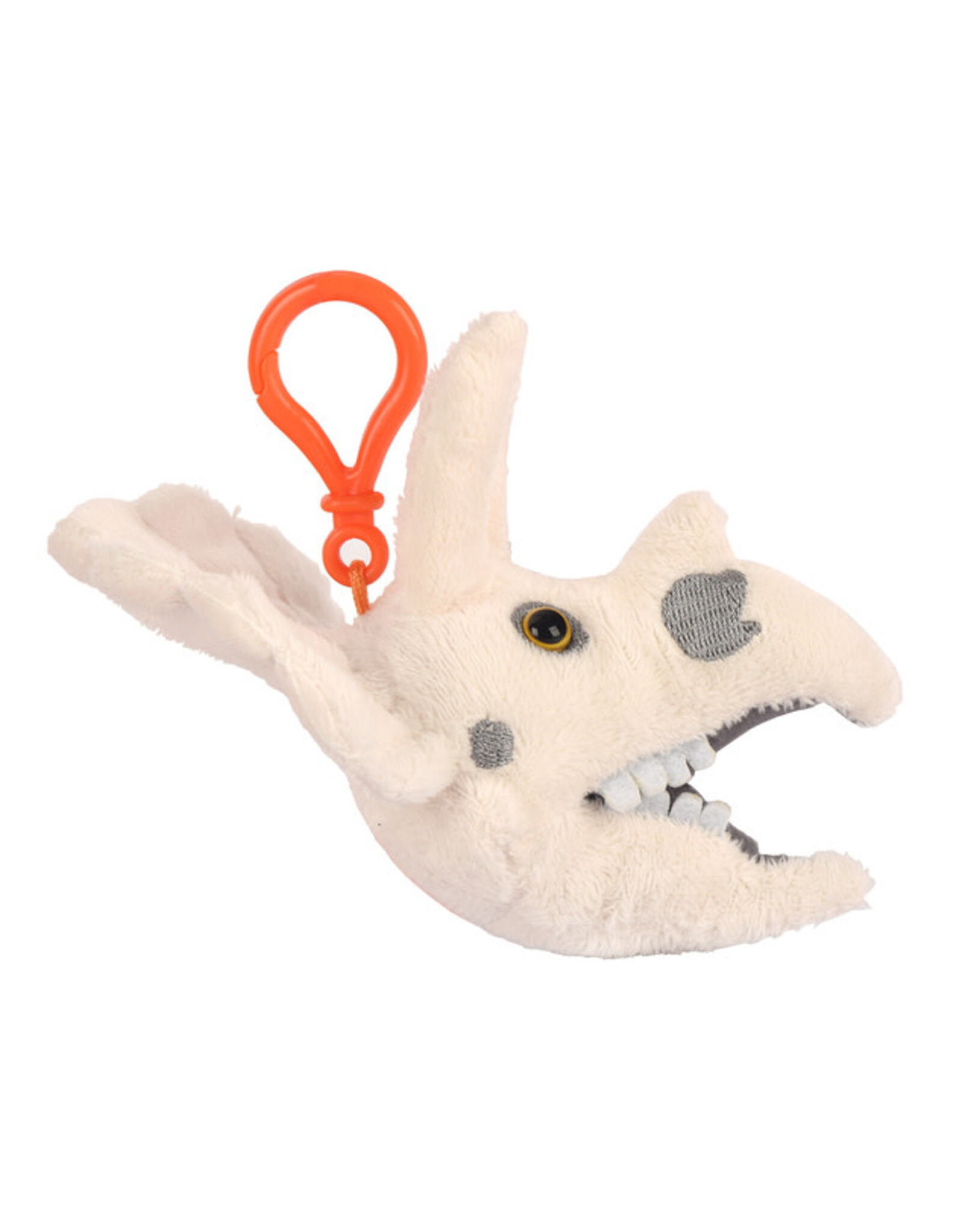 GIANTmicrobes Keychain - Triceratops Skull