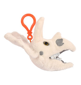 GIANTmicrobes Keychain - Triceratops Skull