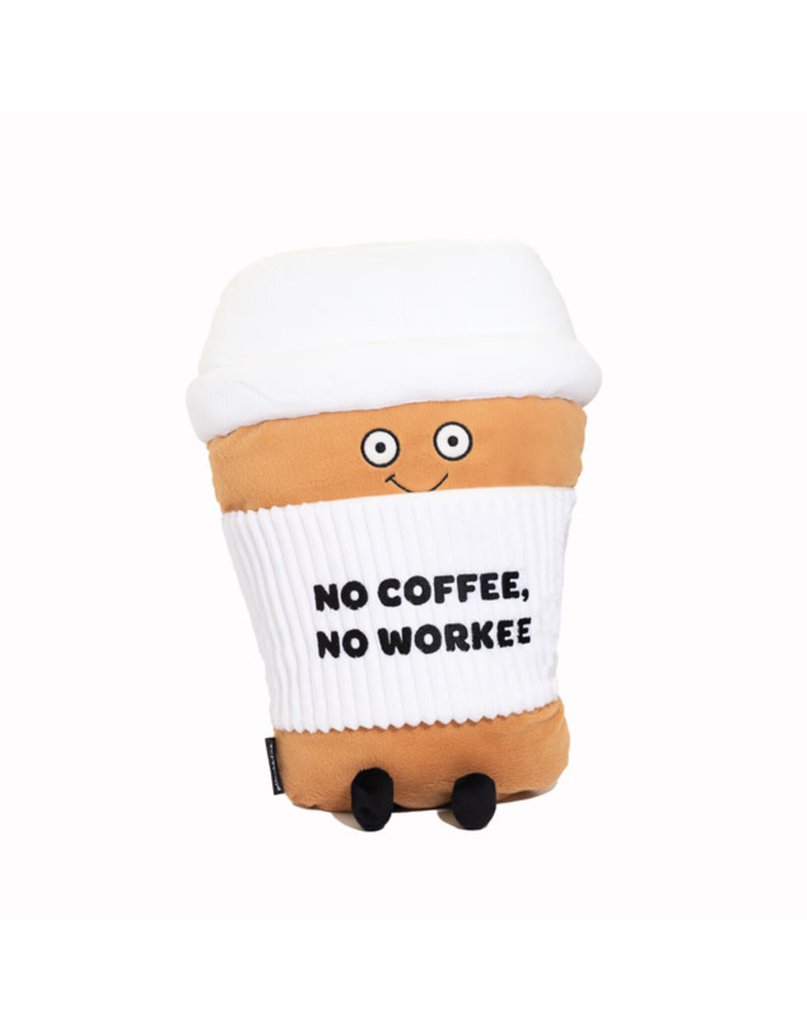 Punchkins Punchkins No Coffee No Workee Puffies XL Pillow