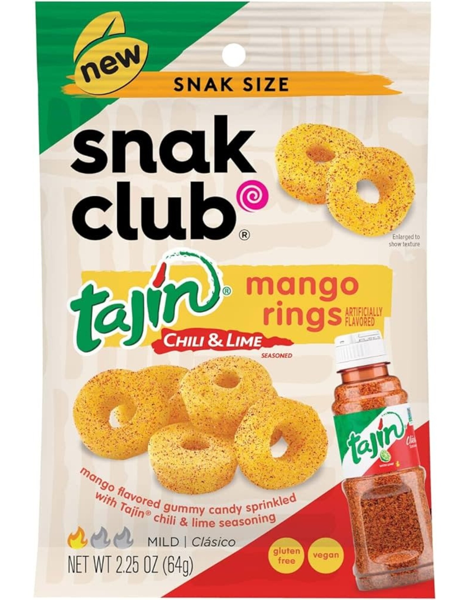 Snak Club Snak Club Tajin Chili & Lime Mango Rings