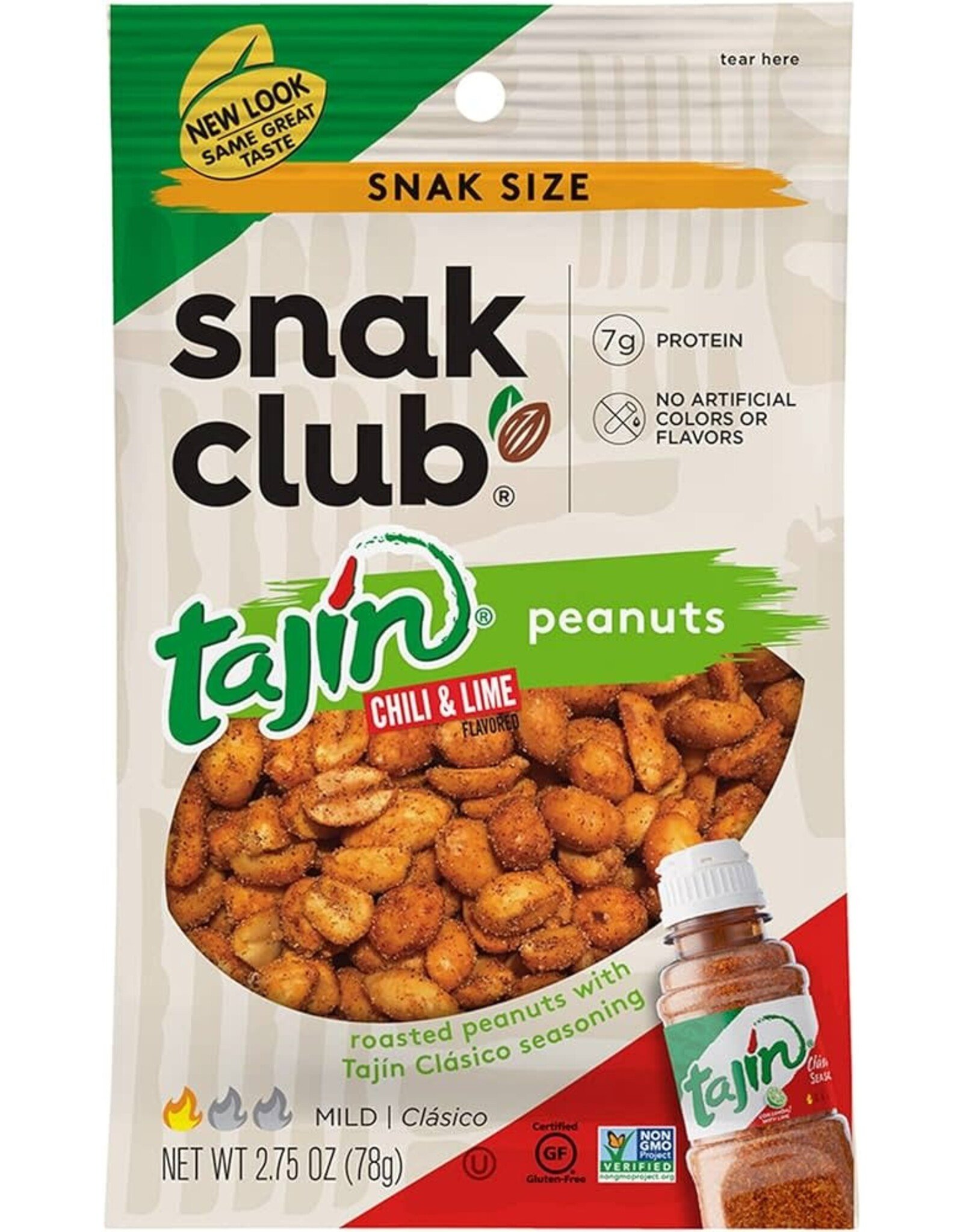Snak Club Tajin Chili & Lime Peanuts