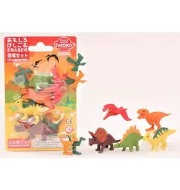 Iwako Dinosaur Series 1 Eraser Set