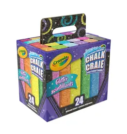 Crayola Crayola Glitter Chalk 24 Pack