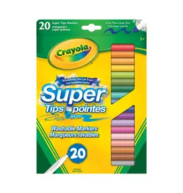 Crayola Crayola Super Tips Washable Markers 20 Count
