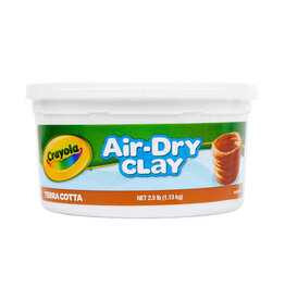 Crayola Crayola Terra Cotta Air Dry Clay 2.5 Pound Bucket