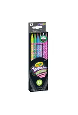 Crayola Crayola Bold & Bright Twistables Coloured Pencils 12 Count