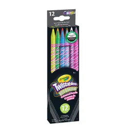 Crayola Crayola Bold & Bright Twistables Coloured Pencils 12 Count