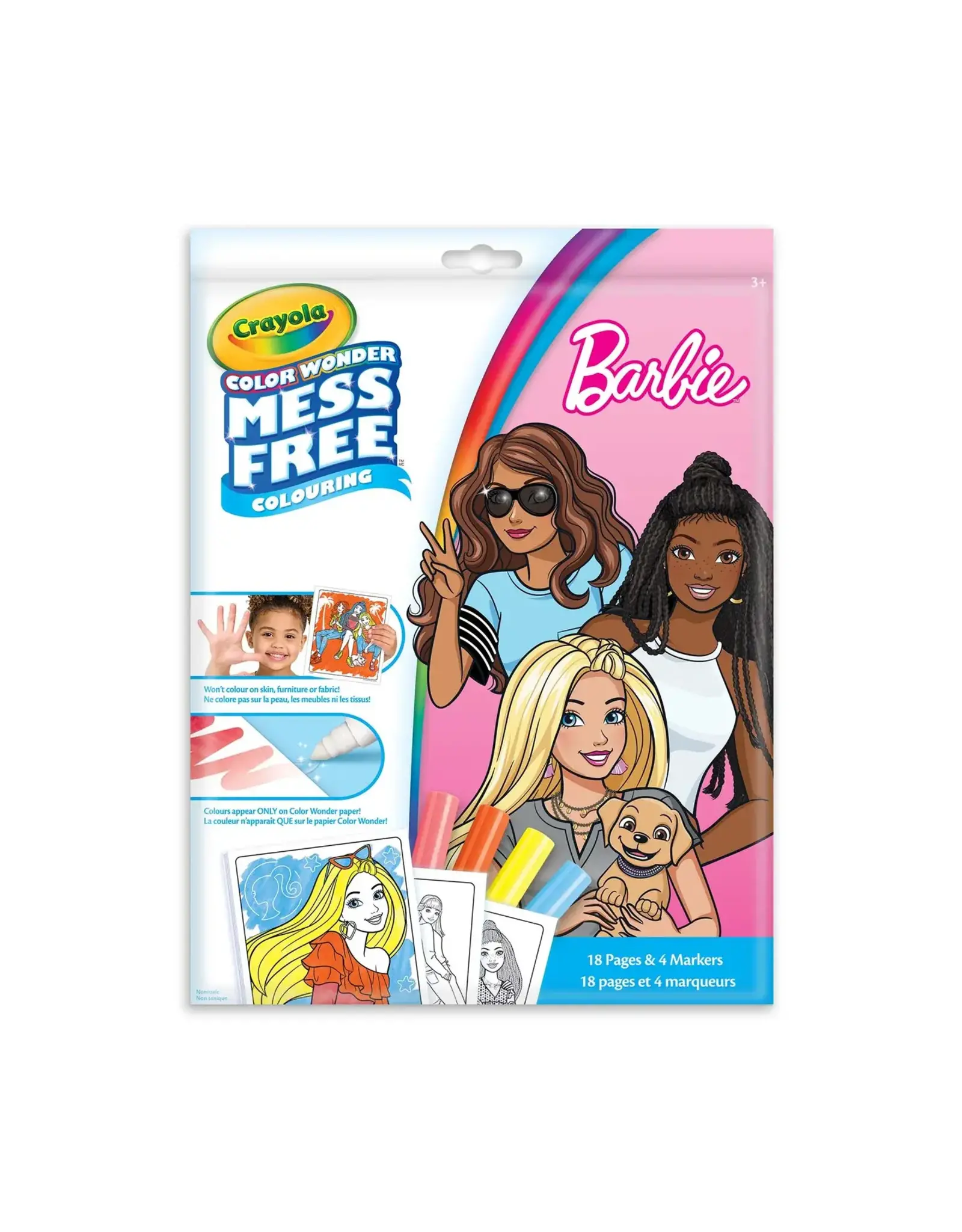 Crayola Crayola Barbie Color Wonder Mess-Free Colouring Pages & Mini Markers