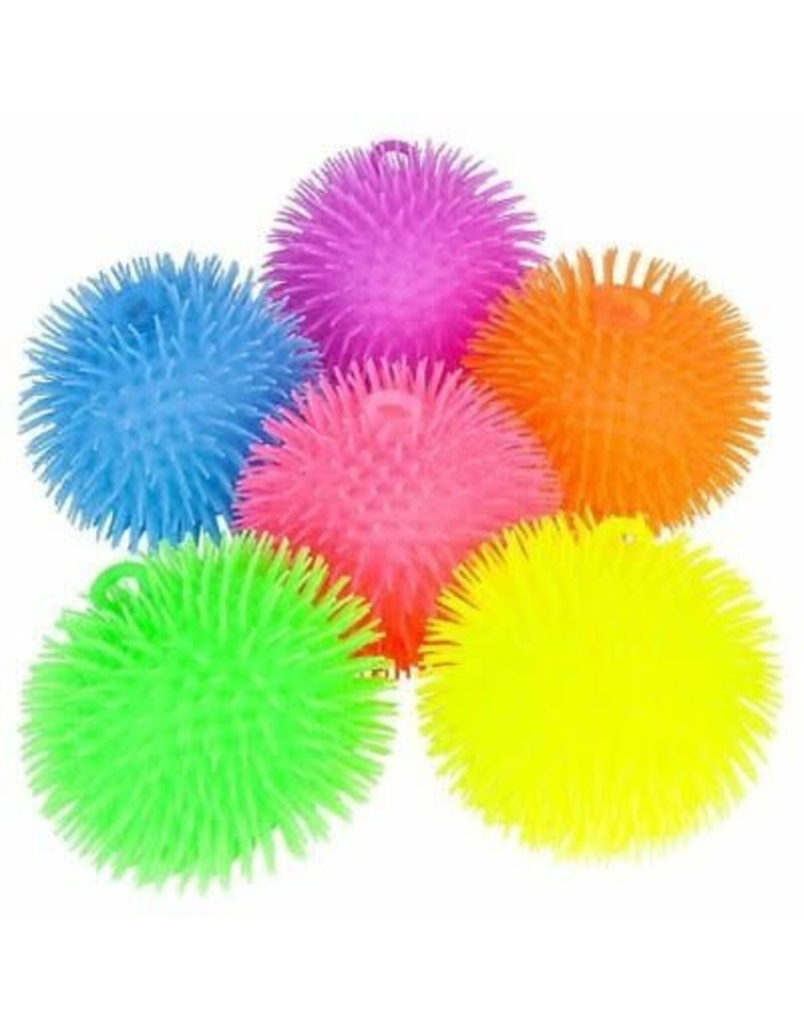 3" Colourful Puffer Ball