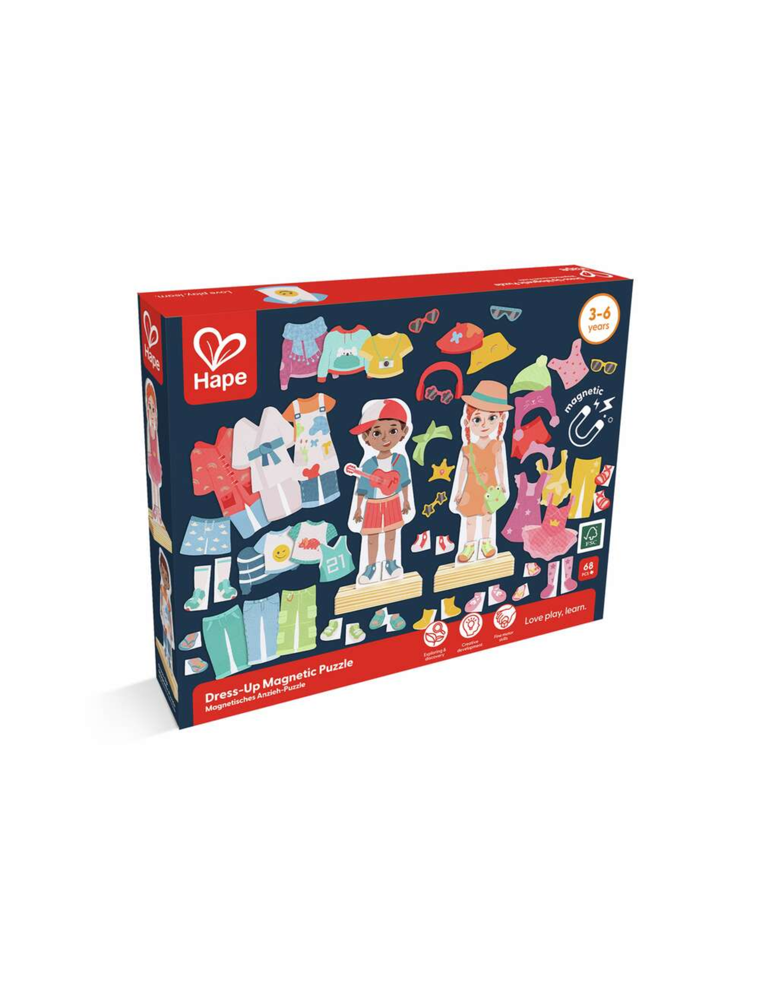 Hape Hape Dress Up Magnetic Puzzle