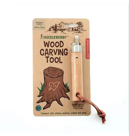 Kikkerland Huckleberry Wood Carving Tool