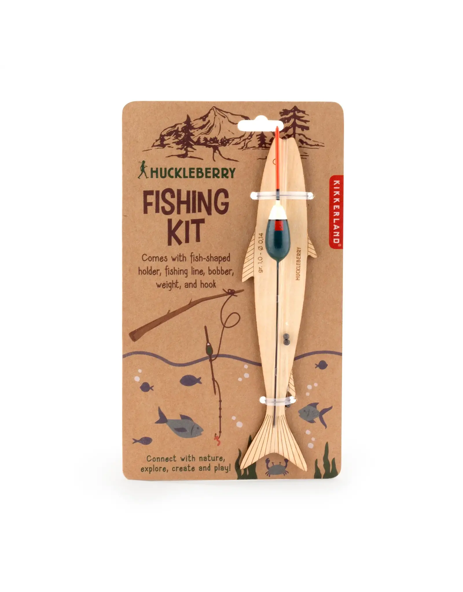 Kikkerland Huckleberry Fishing Kit