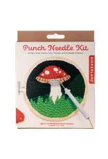 Kikkerland Mushroom Punch Needle Kit