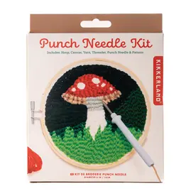 Kikkerland Mushroom Punch Needle Kit