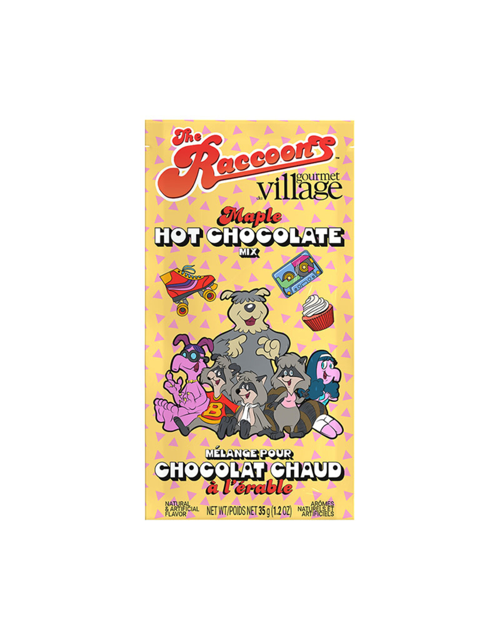 Gourmet Village Raccoons “The Gang” Maple Hot Chocolate