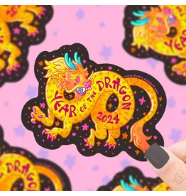 Turtle's Soup Year Of The Dragon 2024 Vinyl Sticker