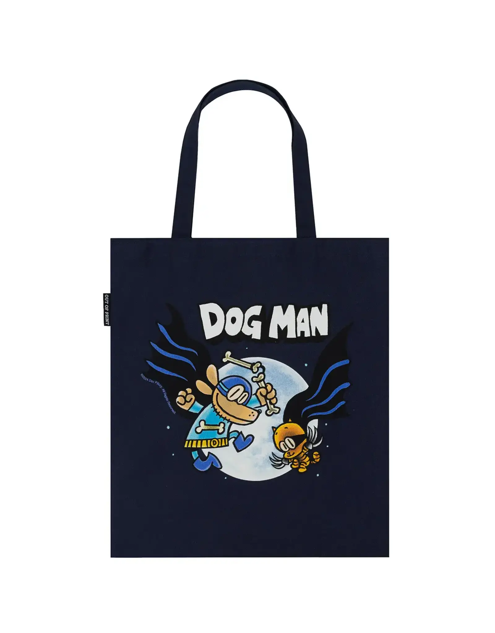 Out of Print Dog Man Tote Bag