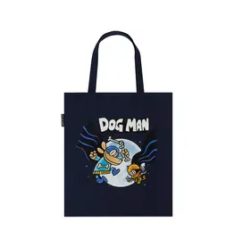 Out of Print Dog Man Tote Bag