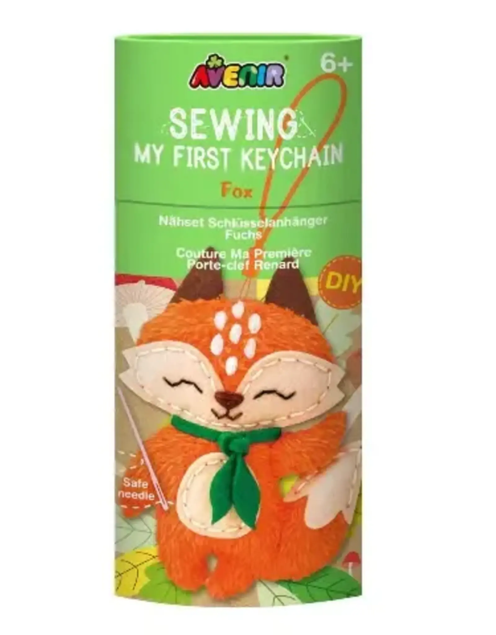 Sewing My First Keychain - Fox