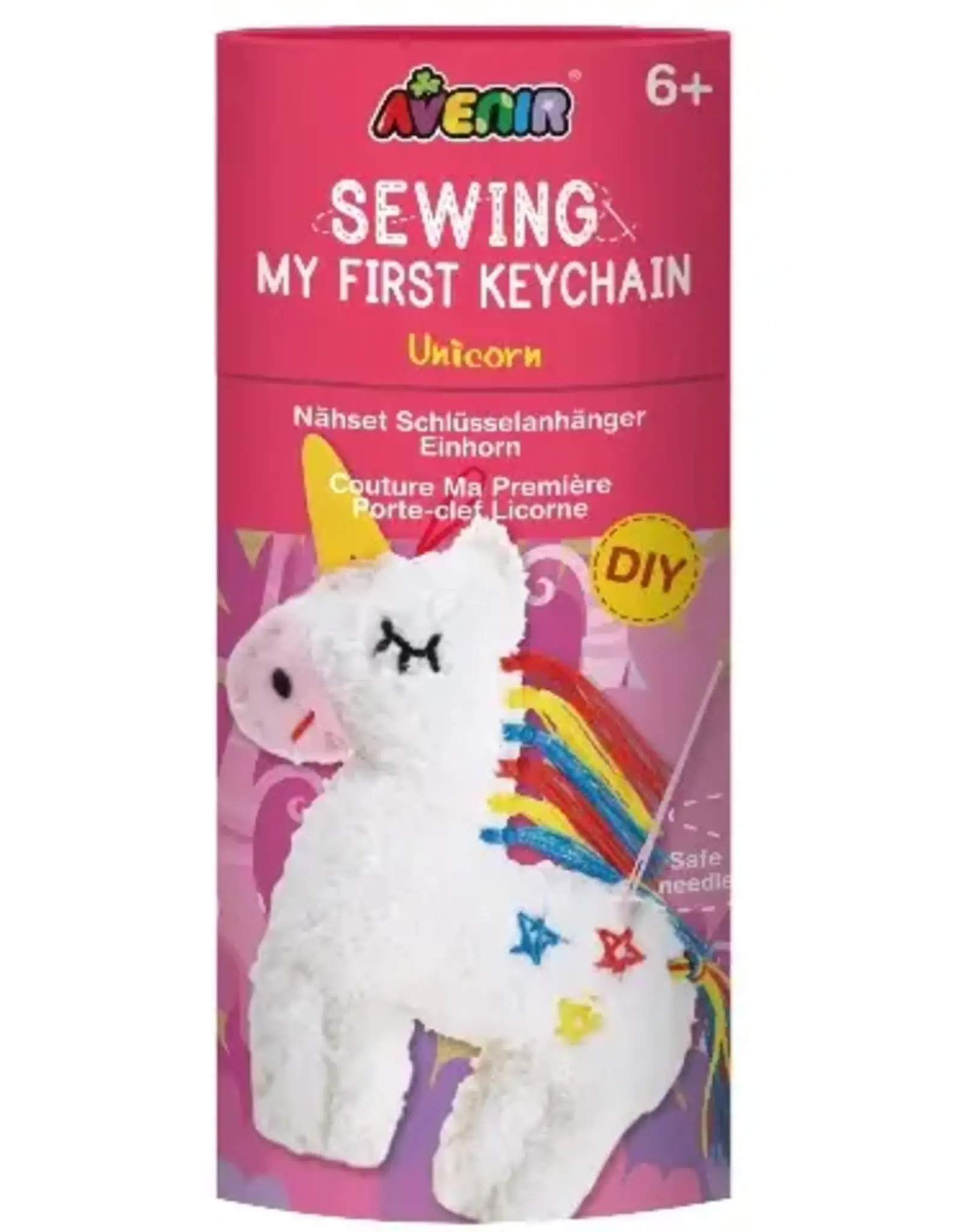 Sewing My First Keychain - Unicorn