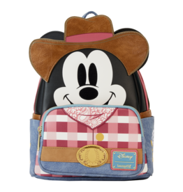Loungefly Western Mickey Mouse Cosplay Mini Backpack