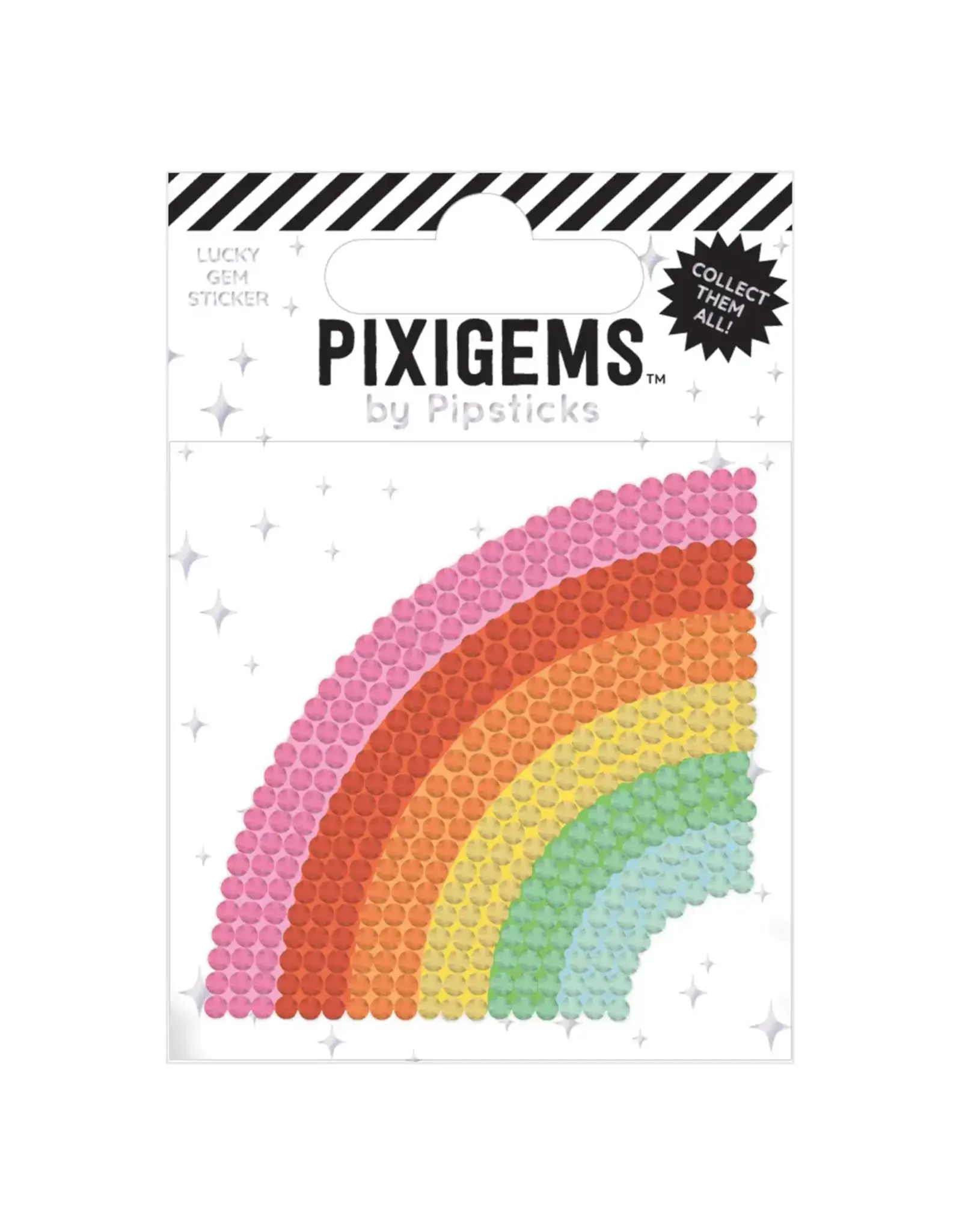 Pipsticks Riley Rainbow Pixigem Sticker