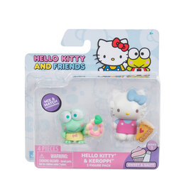 Hello Kitty and Friends 2 Figure Pack - Hello Kitty & Keroppi (Donut & Pie)