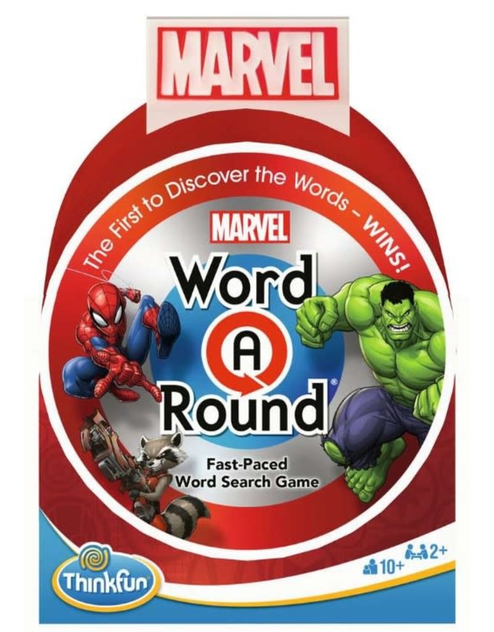 Think Fun Word A Round - Marvel